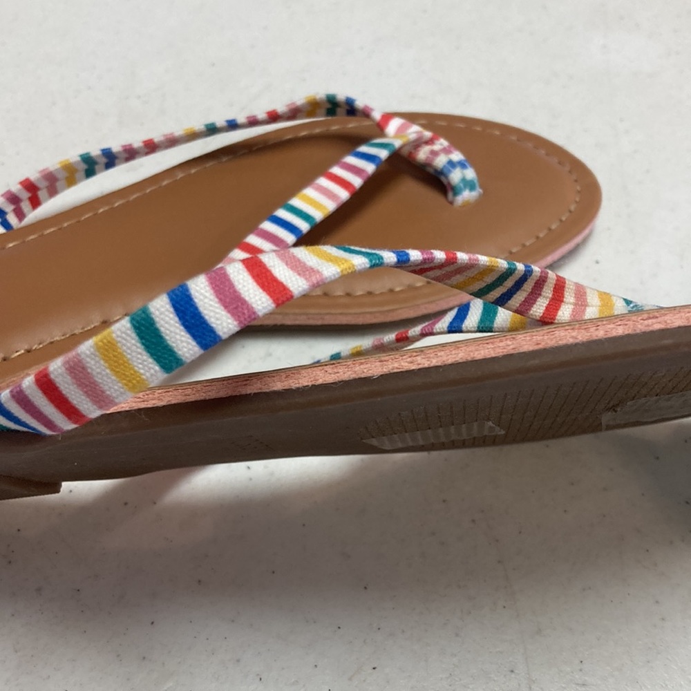 🎊HP🎊J. Crew Colorful Striped Sandals - Picture 5 of 5
